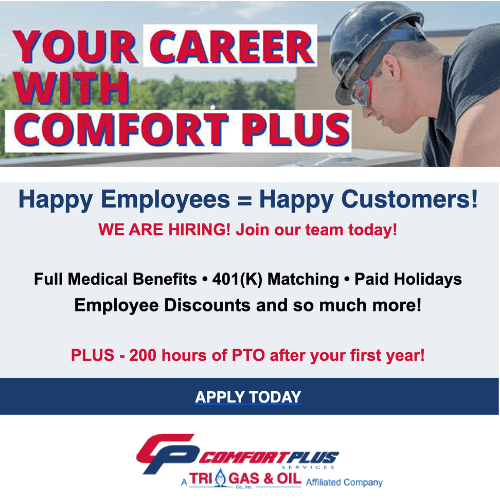 Comfort Plus Services - Careers Banner